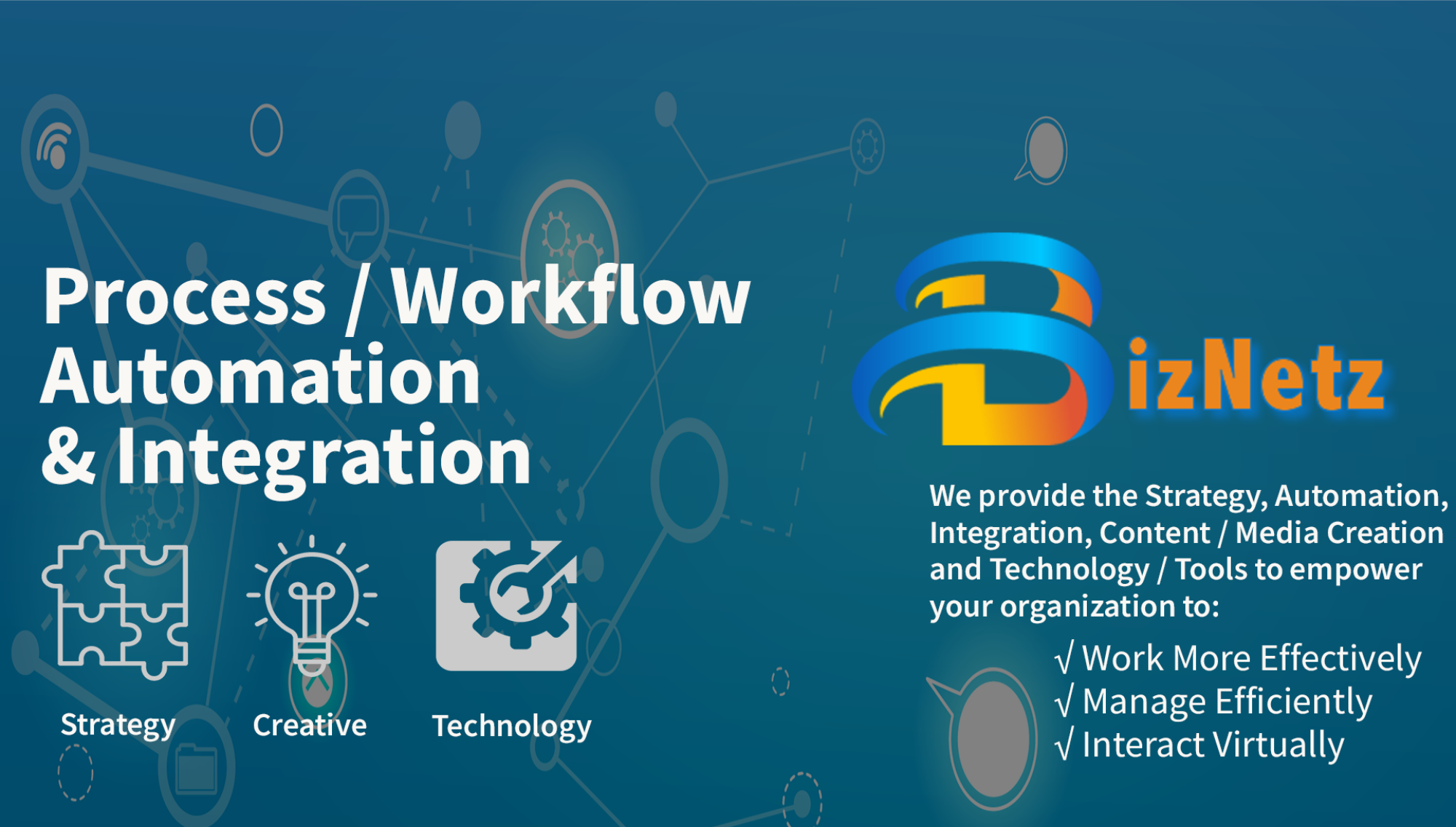BizNetz, Inc - Cloud-based Workflow Automation and Digital Marketing 